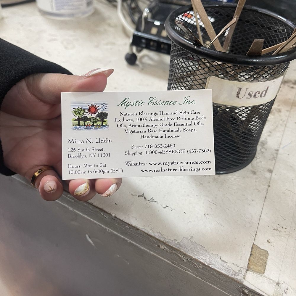 Mystic Essence - Business Card - Perfume Near Me - Brooklyn, New York