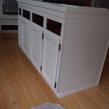 Method Pro Painting - Sebastopol cabinet job, the island, after - Painters Near Me - Rohnert Park, California Method Pro Painting - Sebastopol cabinet job, the island, after - Painters Near Me - Rohnert Park, California