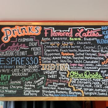 Crazy Beans - Drinks menu. - Breakfast & Brunch Near Me - Stony Brook, New York