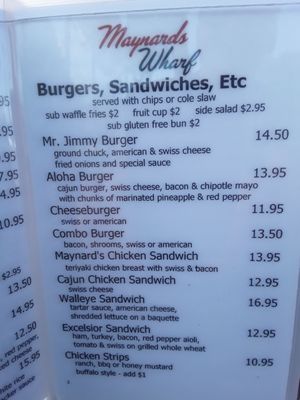 Menu photo 6 Maynards Excelsior, MN
