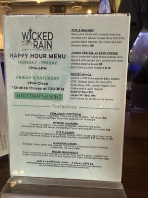 Menu photo 1 Wicked Rain Gilbert, AZ Menu photo 1 Wicked Rain Gilbert, AZ