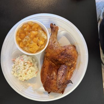 Pig Out BBQ - 1/2 Chicken Plate - American Near Me - Drayton, South Carolina Pig Out BBQ - 1/2 Chicken Plate - American Near Me - Drayton, South Carolina