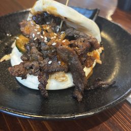Bulgogi bao bun...good Bulgogi bao bun...good