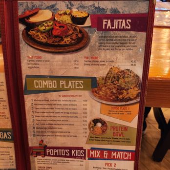 Popo's Fiesta Del Sol - Menu 4 - Mexican Near Me - Goodyear, Arizona