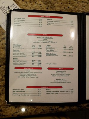 Menu photo 1 Francesco's Cafe Rancho Mirage, CA Menu photo 1 Francesco's Cafe Rancho Mirage, CA