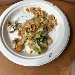 Tacos Del Norte - "Chorizo" breakfast tacos
