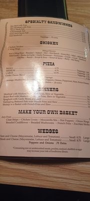 Menu photo 2 D Hitchin Post Bar & Restaurant Manns Choice, PA