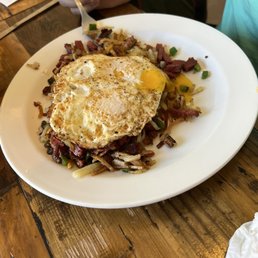 Breakfast corn beef hash