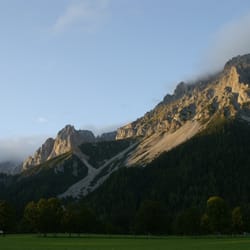 Alpenbad - Blick vom Balkon