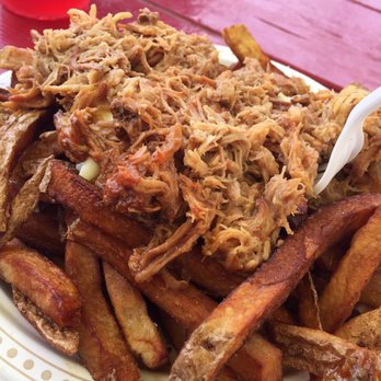 The Chip Shack - Pulled Pork Poutine - Seafood Near Me - Charlottetown, Prince Edward Island The Chip Shack - Pulled Pork Poutine - Seafood Near Me - Charlottetown, Prince Edward Island