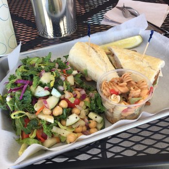 Fitzgerald's Lunch House - Choppa salad, The Rooster, and pasta salad. - Sandwiches Near Me - Indianapolis, Indiana Fitzgerald's Lunch House - Choppa salad, The Rooster, and pasta salad. - Sandwiches Near Me - Indianapolis, Indiana