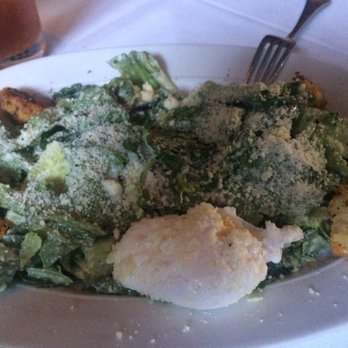 Steak 44 - House Caesar salad with a poached egg - Steakhouses Near Me - Phoenix, Arizona Steak 44 - House Caesar salad with a poached egg - Steakhouses Near Me - Phoenix, Arizona