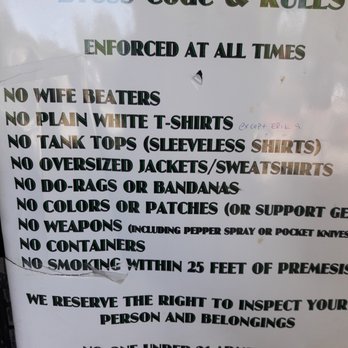 Farrington's - WTF are you supposed to wear to this dump, when it's 95 degrees?? Such a loser place...where everything is either forbidden, or mandatory - Pool Halls Near Me - Pleasant Hill, California Farrington's - WTF are you supposed to wear to this dump, when it's 95 degrees?? Such a loser place...where everything is either forbidden, or mandatory - Pool Halls Near Me - Pleasant Hill, California