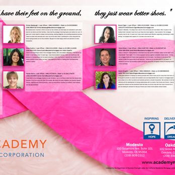 Penera Creative Solutions - 2 Page Women in Business Ad, Modesto Bee for Academy Mortgage - Marketing Near Me