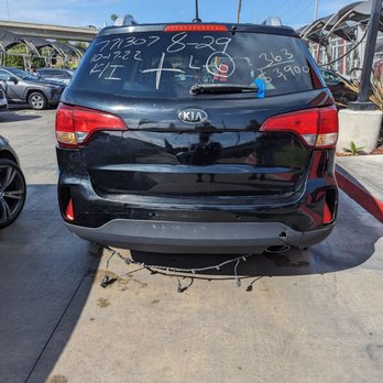 Luxury Collision Center - Before - Body Shops Near Me - Long Beach, California