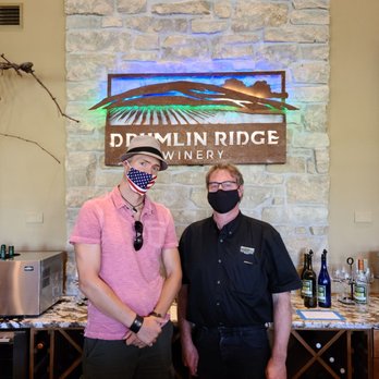 Drumlin Ridge Winery - owner David and me. - Wineries Near Me - Waunakee, Wisconsin