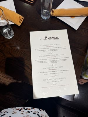 Menu photo 1 Benares Wyckoff, NJ