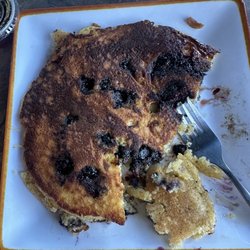 Cafe Gouda - Burnt pancakes.