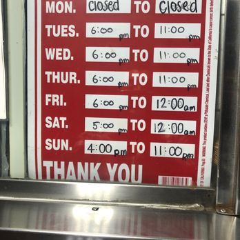 El Taco De Jerez - Hours as of 8/12/20 - Mexican Near Me - Ventura, California