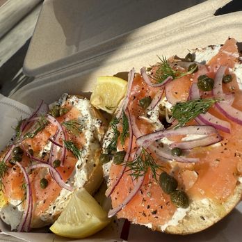 Piccolo Coffee - Lox bagel - Coffee & Tea Near Me - Brea, California