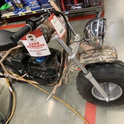Tractor Supply - Camo mini bike. Cute!