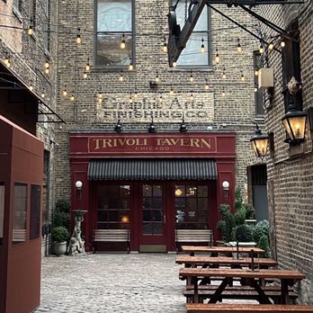 Trivoli Tavern - Main Entrance - what a setting! - American Near Me - Chicago, Illinois Trivoli Tavern - Main Entrance - what a setting! - American Near Me - Chicago, Illinois
