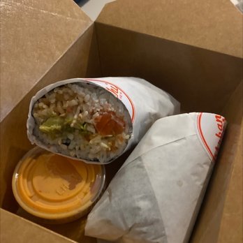 Urban Sushi Kitchen - Salmon Salmon Sushi Burrito - Japanese Near Me - Seattle, Washington