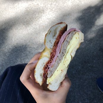 Bagel Street Cafe - Meat Lover Bagel - Bagels Near Me - Danville, California Bagel Street Cafe - Meat Lover Bagel - Bagels Near Me - Danville, California
