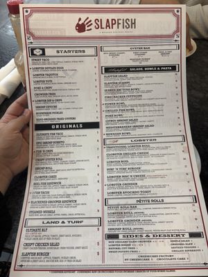 Menu photo 4 Slapfish Indianapolis, IN