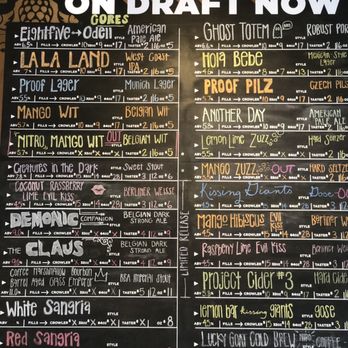 Proof Brewing Company - What's on tap - Breweries Near Me - Tallahassee, Florida Proof Brewing Company - What's on tap - Breweries Near Me - Tallahassee, Florida