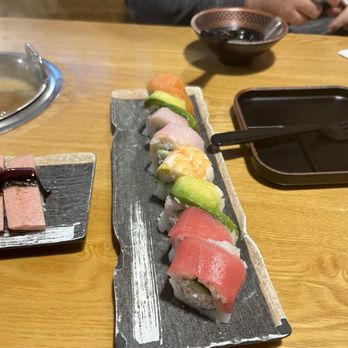 Chubby Cattle Hotpot & Sushi - Denver - Rainbow roll - Hot Pot Near Me - Denver, Colorado Chubby Cattle Hotpot & Sushi - Denver - Rainbow roll - Hot Pot Near Me - Denver, Colorado