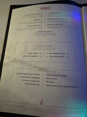 Menu photo 3 CAPS Supper Club & Bar Houston, TX