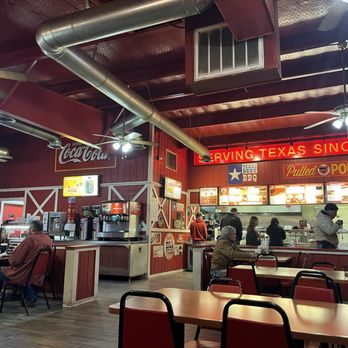 Soulman's Bar-B-Que - The inside of the restaurant - Barbeque Near Me - Quinlan, Texas