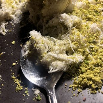 La Vie Mediterranean Restaurant - Pistachio cotton candy - Lebanese Near Me - Pompano Beach, Florida