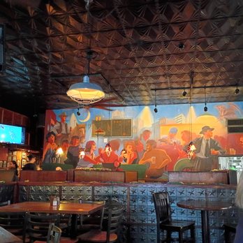 Rhodeside Grill - Big wall mural. - American Near Me - Arlington, Virginia Rhodeside Grill - Big wall mural. - American Near Me - Arlington, Virginia