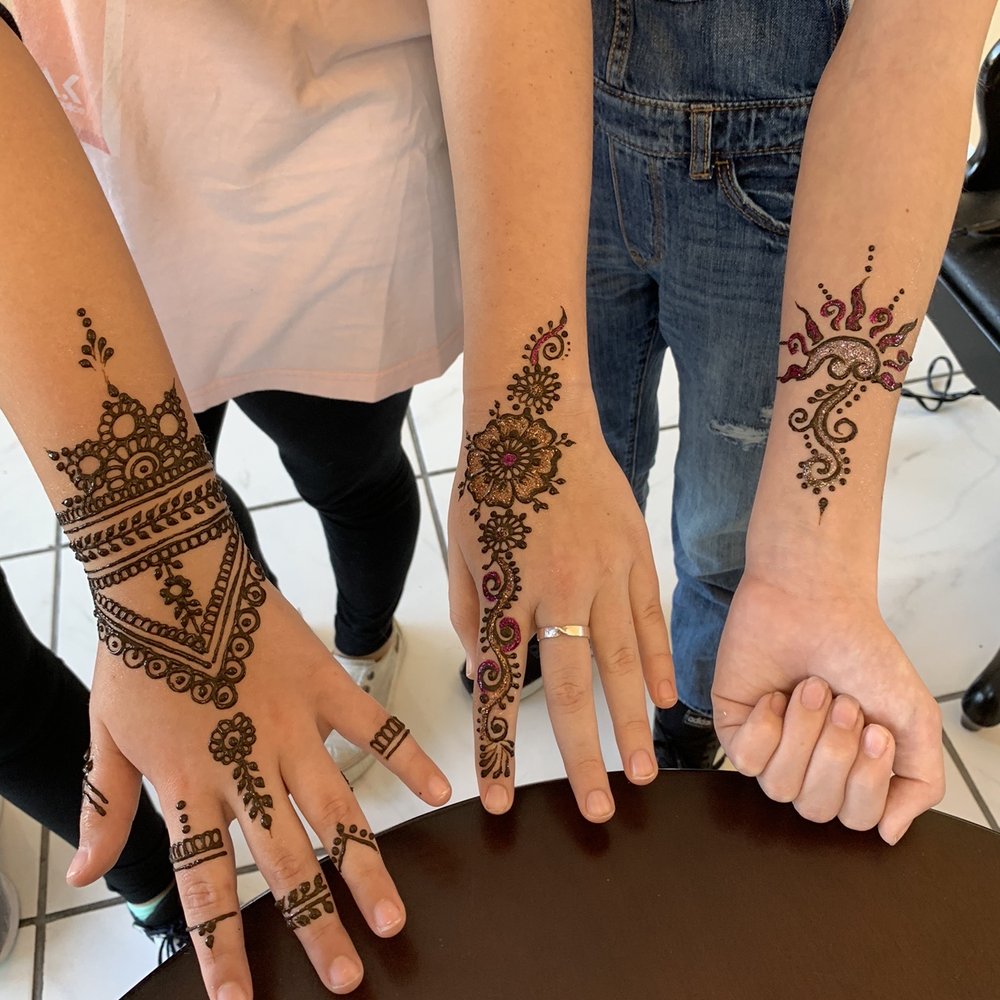 Anila's Salon - All three girls henna - Hair Salons Near Me - San Antonio, Texas Anila's Salon - All three girls henna - Hair Salons Near Me - San Antonio, Texas