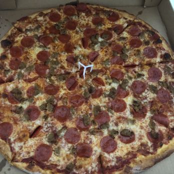 Cam's Pizzeria - 20" Pepperoni and Sausage. - Pizza Near Me - Port St. Lucie, Florida
