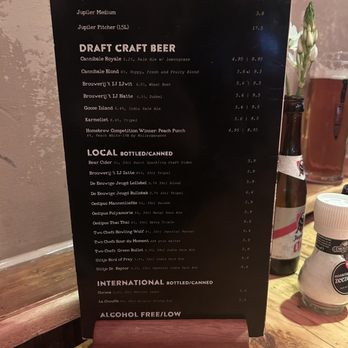 Cannibale Royale - Beer menu - Modern European Near Me - Amsterdam, New Hampshire