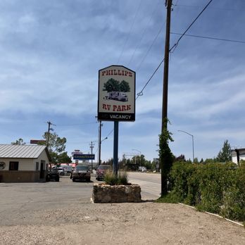 Phillips RV Park - Entrance - Parks Near Me - Evanston, Wyoming