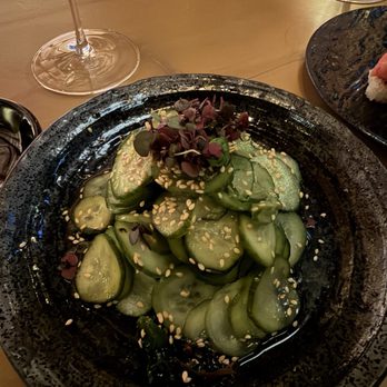 Katsuya - Cucumber Sunomono - Sushi Bars Near Me - Los Angeles, California Katsuya - Cucumber Sunomono - Sushi Bars Near Me - Los Angeles, California