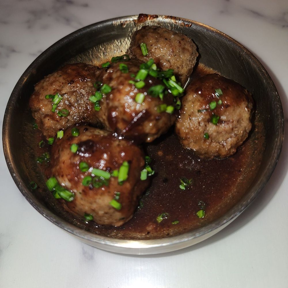 Rosalia's Kitchen - CRANBERRY-PINOT NOIR MEATBALLS - Italian Near Me - Miramar, Florida Rosalia's Kitchen - CRANBERRY-PINOT NOIR MEATBALLS - Italian Near Me - Miramar, Florida