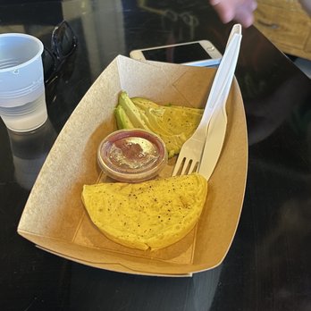 Mary's Cafe - Vegan egg with avocado (they were out of vegan sausage) and salsa - Coffee & Tea Near Me - Austin, Texas Mary's Cafe - Vegan egg with avocado (they were out of vegan sausage) and salsa - Coffee & Tea Near Me - Austin, Texas