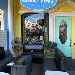 Cork & Pint - Outdoor Bar area
