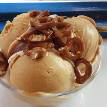 Morgenstern's - Salted Caramel Pretzel Standard - Ice Cream & Frozen Yogurt Near Me - New York, New York Morgenstern's - Salted Caramel Pretzel Standard - Ice Cream & Frozen Yogurt Near Me - New York, New York