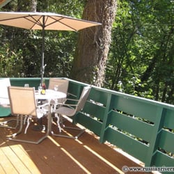Summerhome Park Hideaway - One of two sunny decks