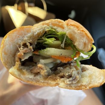 Gio Cha Ngon - Thit nuong banh mi. Barely any meat - Desserts Near Me - San Jose, California