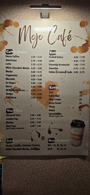 Menu photo 7 Mojo Cafe Fairbanks, AK