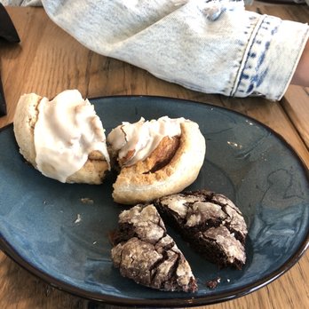 Blissful Spoon - cinnamon roll chocolate crackle cookie - Bakeries Near Me - Bend, Oregon Blissful Spoon - cinnamon roll chocolate crackle cookie - Bakeries Near Me - Bend, Oregon
