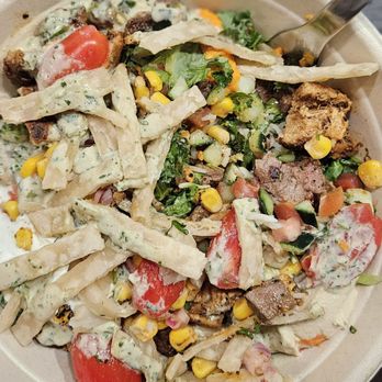CAVA - Create your own Bowl: grilled steak and chicken - Mediterranean Near Me - Chino Hills, California