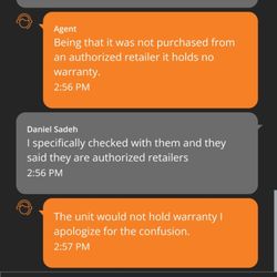 Your Home Discount Warehouse - Rigid don't accept them for warranty